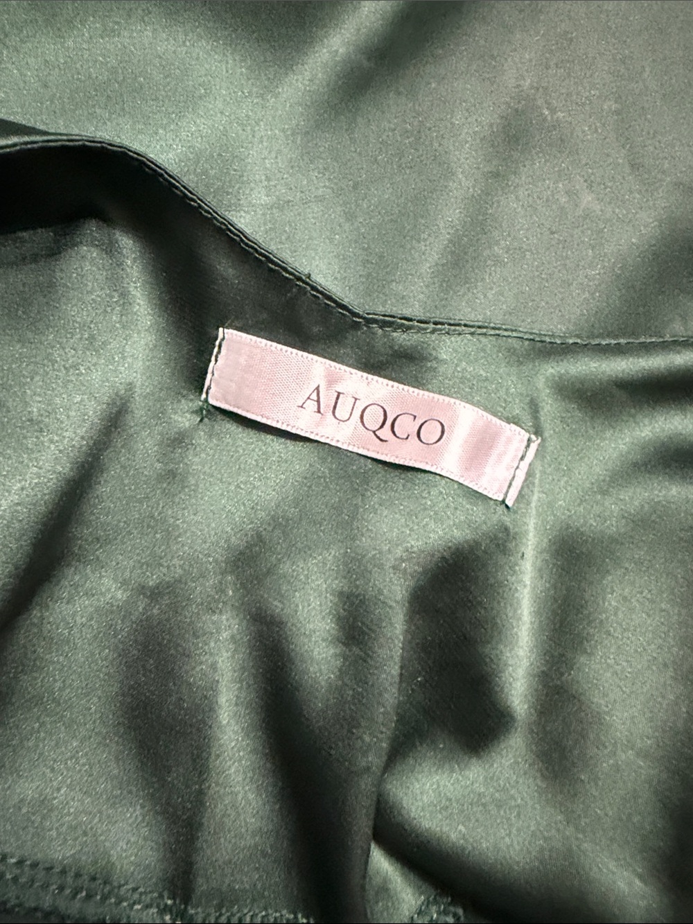 Green Satin Cami Tank Top - Women's - Picture 3 of 3